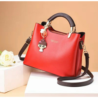 Tas wanita handbag modis elegan-red